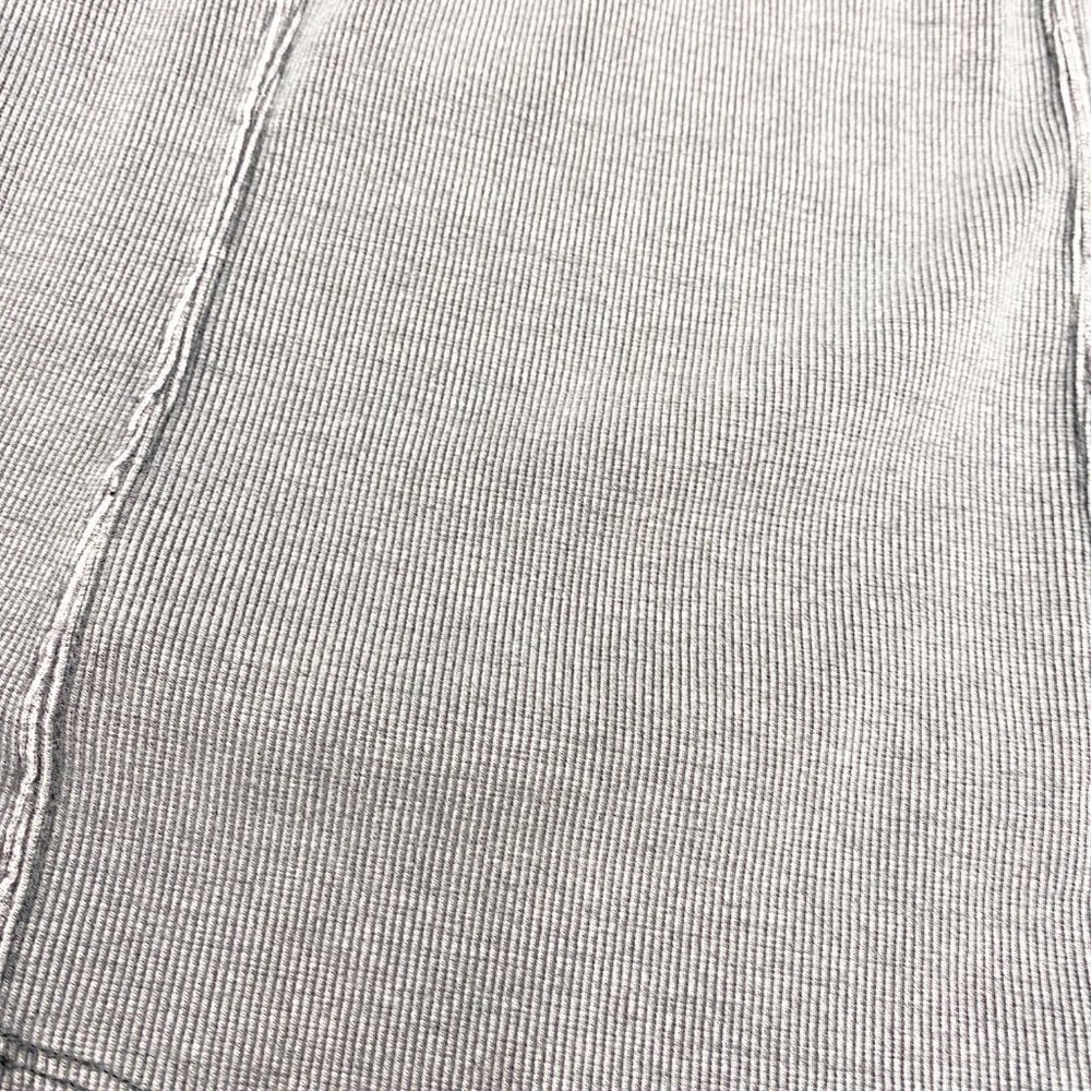 Free People Gray Distressed Top Open Back Small - Picture 6 of 8